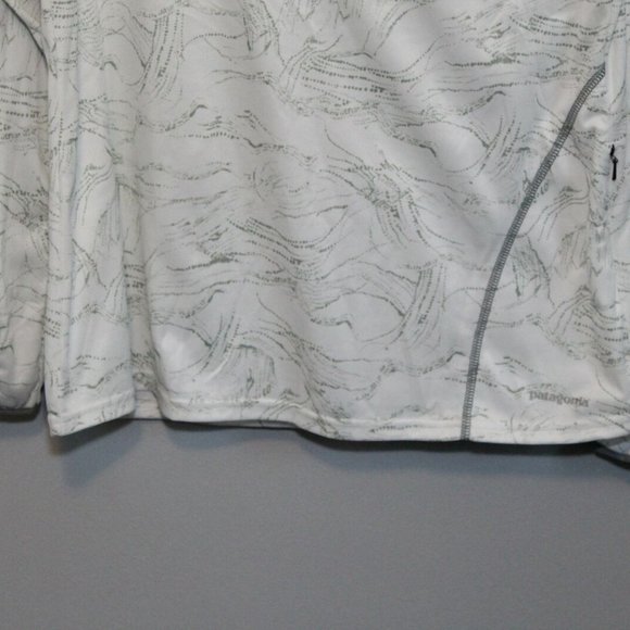 Patagonia Sunshade Hoody Birch White Hooded Pullover Women's Size Large H11896 - Picture 3 of 12